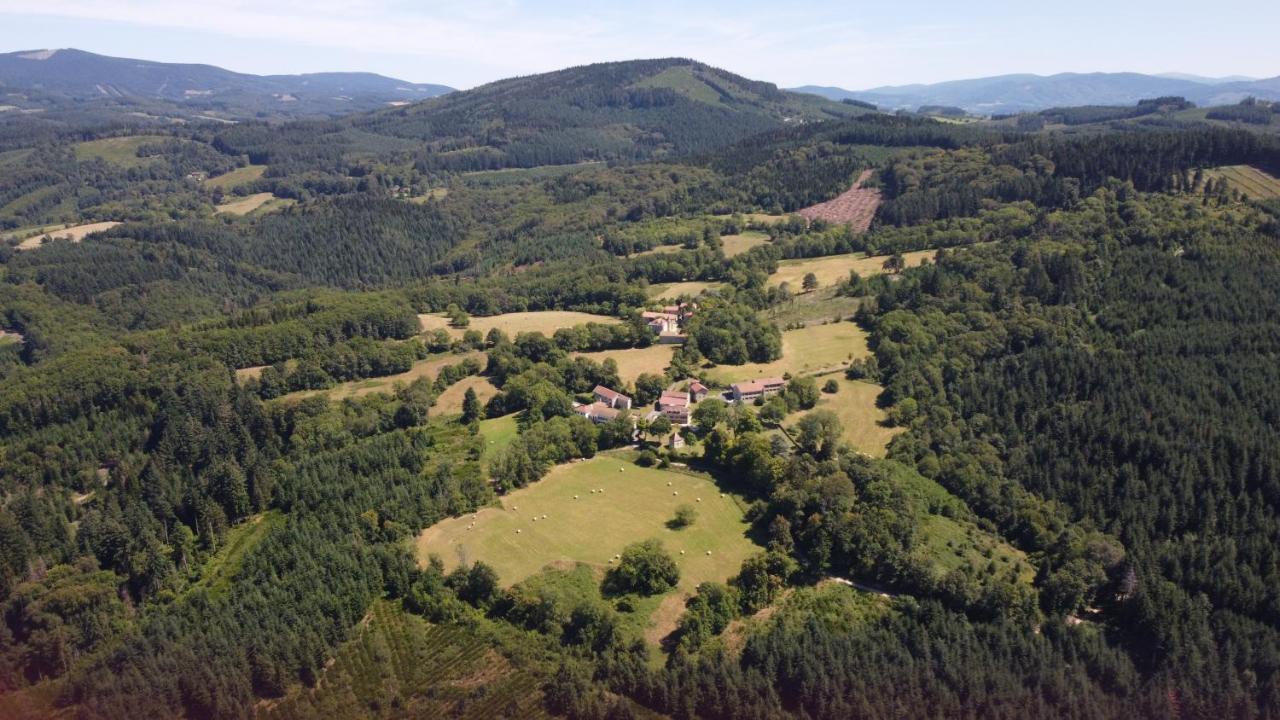 לינה וארוחת בוקר Saint-Victor-Montvianeix Domaine De Montvianeix מראה חיצוני תמונה